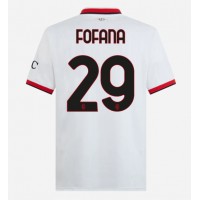 AC Milan Youssouf Fofana #29 Replika Bortatröja 2024-25 Kortärmad